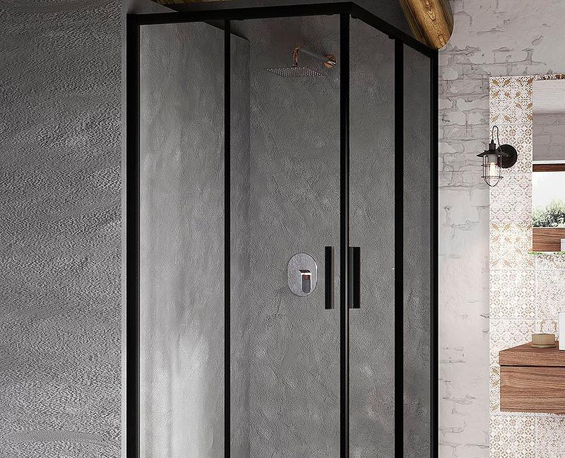 Душевой уголок - Ravak, Blix, 80x80x195 см, X1LM40300Z1