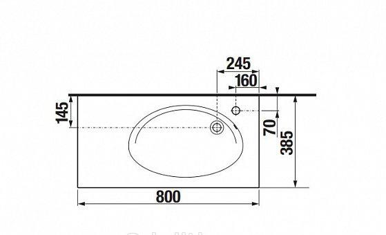 Roca Etna, Тумба с раковиной, 32700A000