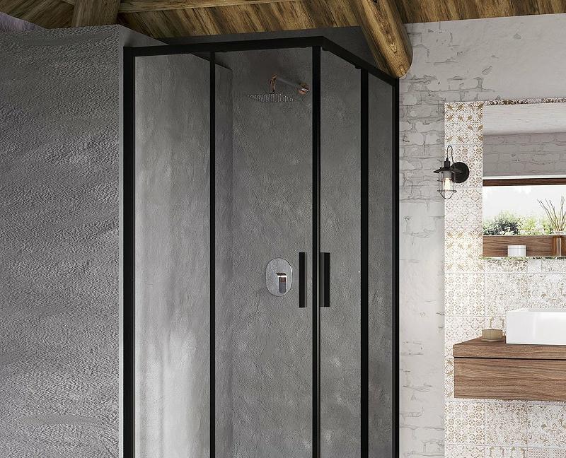 Душевой уголок - Ravak, Blix, 90x90x195 см, X1LM70300Z1