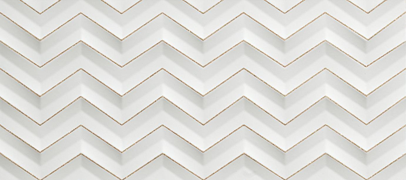 Картинка Atlas 3D White Wall, Декор, 30.5x56 см