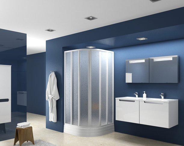 Душевая дверь - Ravak, Supernova, 80x80x185 см, 14V40102Z1