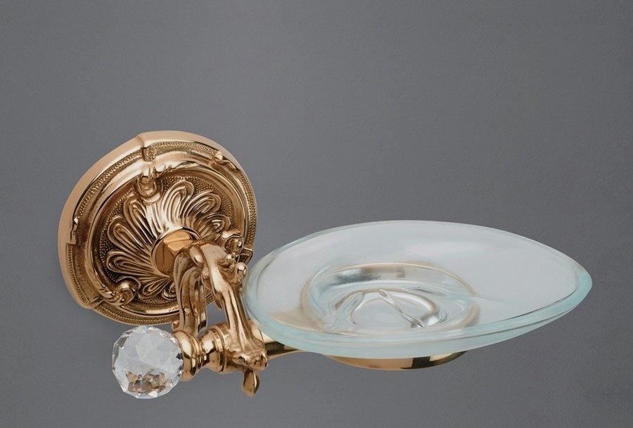 Art&Max Barocco Crystal, Мыльница, AM-1786-Br-C