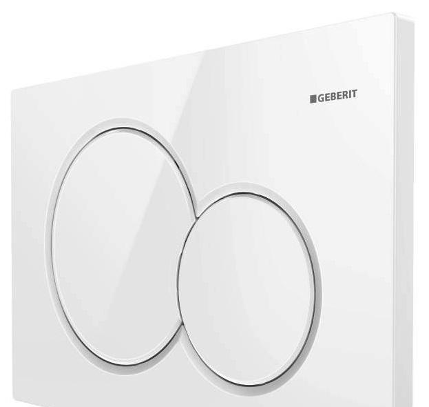 Кнопка смыва - Geberit, Sigma 01, 1.3x24.6x16.4 см, 115.770.11.5