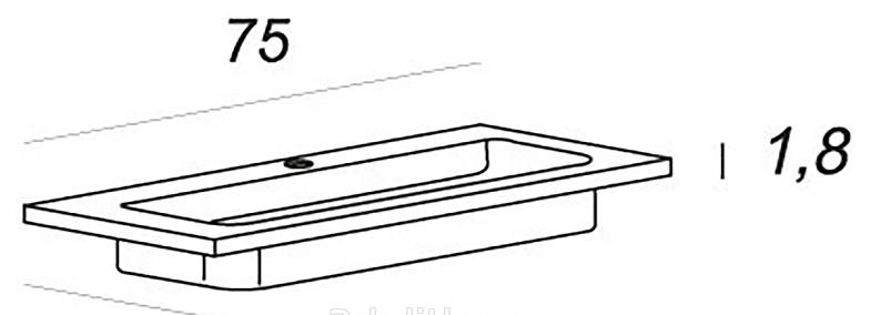 Cezares без коллекции, Раковина, 50201