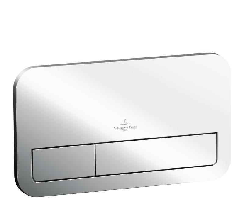 Кнопка смыва - Villeroy&Boch, Flush Plate E200, 3.55x25.3x14.5 см, 92249061