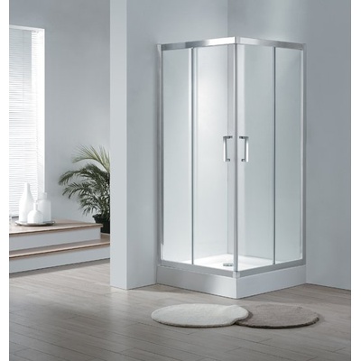 Душевой уголок - Cezares, Porta, 100x100x195 см, PORTA-A-2-100-C-Cr / PORTA-D-A-2-100-C-Cr