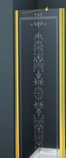 Боковая стенка - Cezares, Royal Palace, 100x195 см, ROYAL PALACE-A-100-FIX-C-G