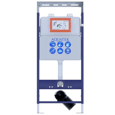 Инсталляция для унитаза - Aquatek, Easy Fix, 10x51x113 см, INS-0000009
