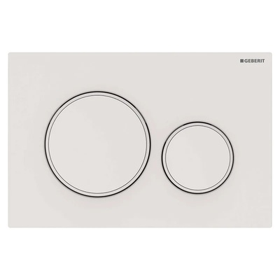 Кнопка смыва - Geberit, Sigma 20, 1.2x24.6x16.4 см, 115.882.01.1