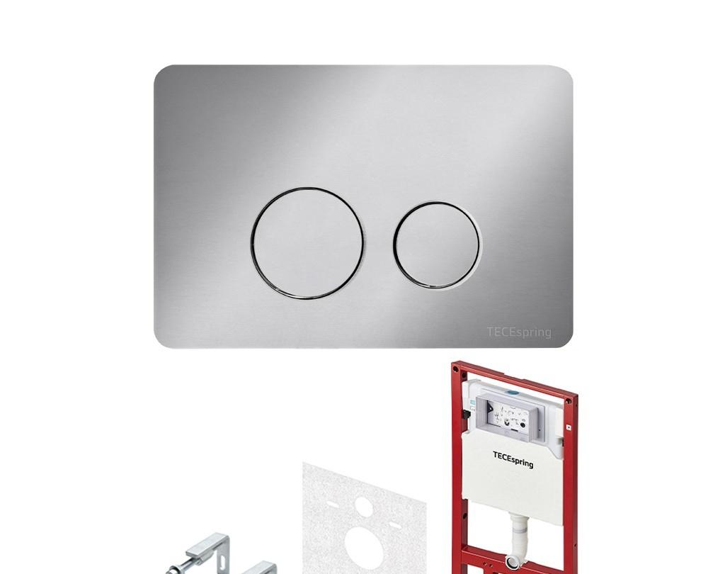 Инсталляция для унитаза - Tece, TECEspring, 16.5x50.6x114.4 см, S955302