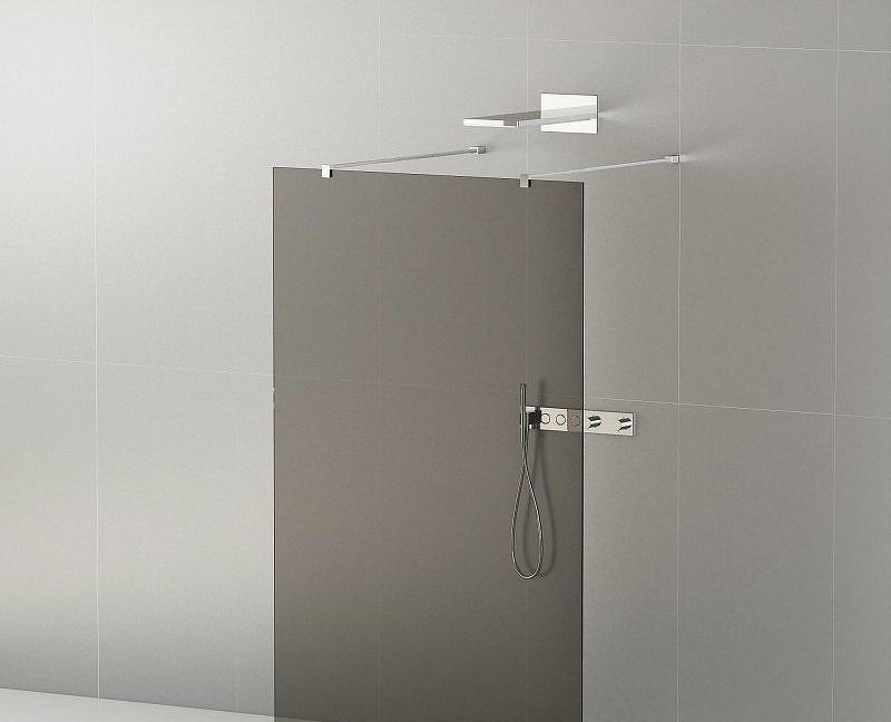 Душевая перегородка - Cezares, Liberta, 8x100x195 см, LIBERTA-L-2-100-120-GR-Cr