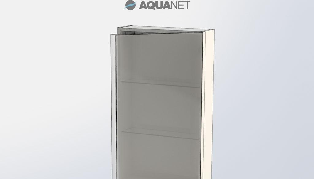 Aquanet Орлеан, Шкаф-зеркало, 1A252002SDZ90