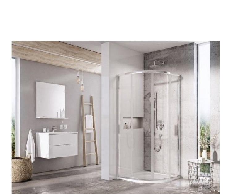 Душевой уголок - Ravak, Blix Slim, 80x80x195 см, X3BM40C00Z1