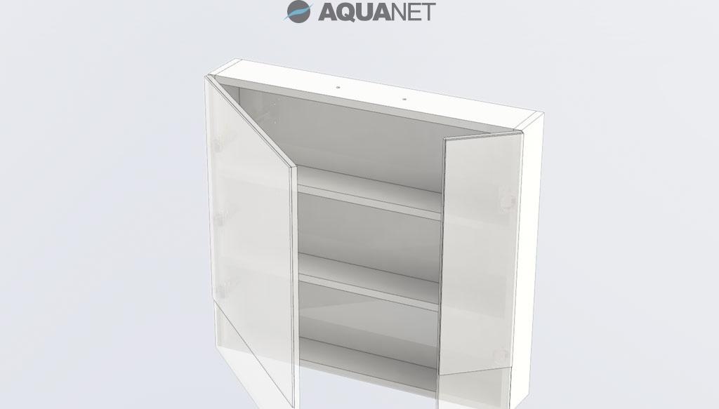 Aquanet Верона, Шкаф-зеркало, 77.0008D