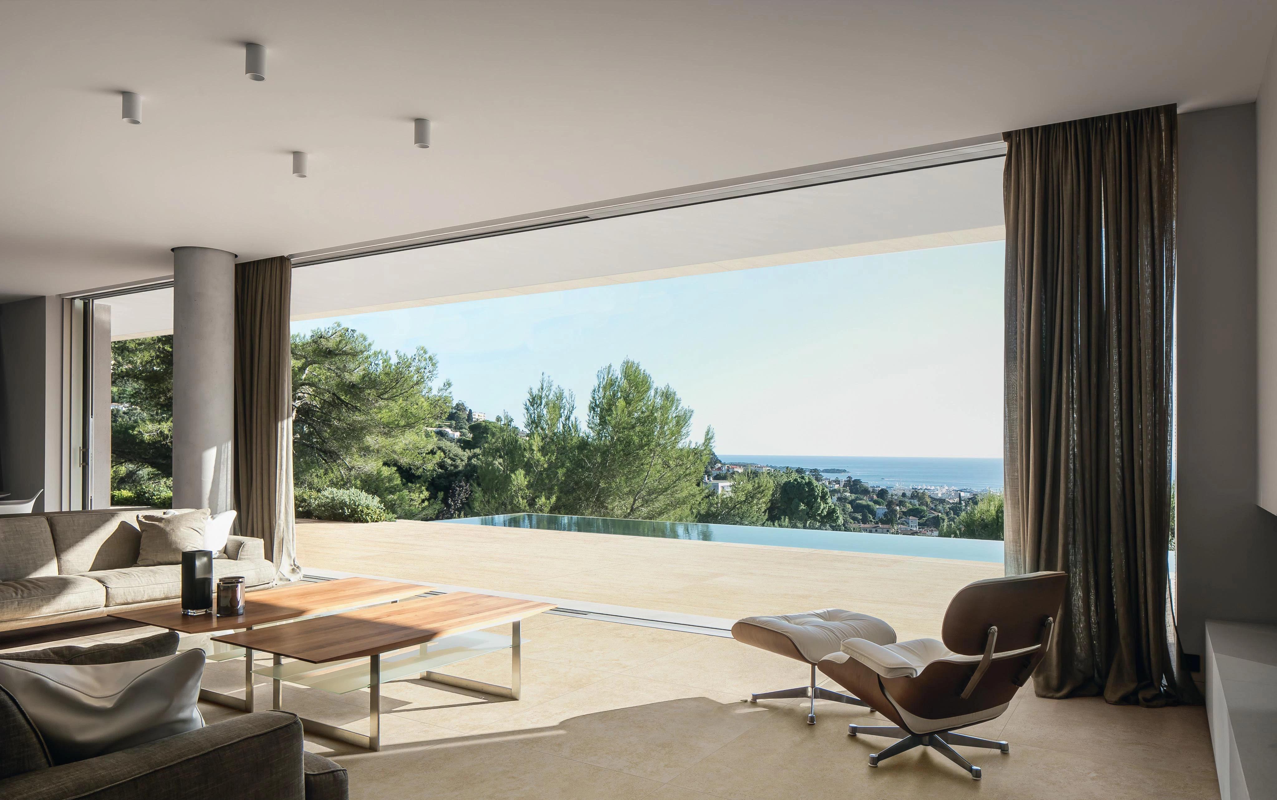 Картинка Atlas Marvel Travertine, Керамогранит, 120x278 см