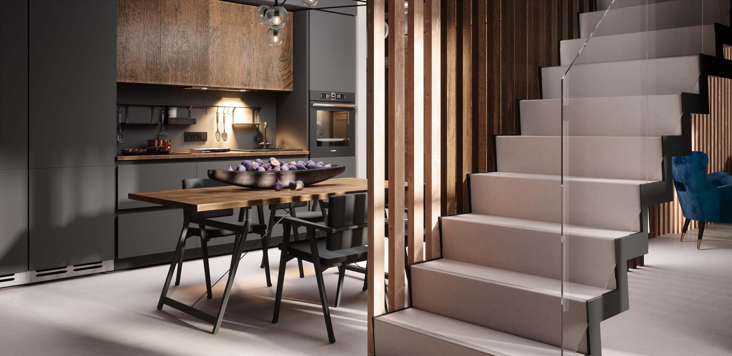 Картинка Estima Loft, Плинтус, 7x60 см