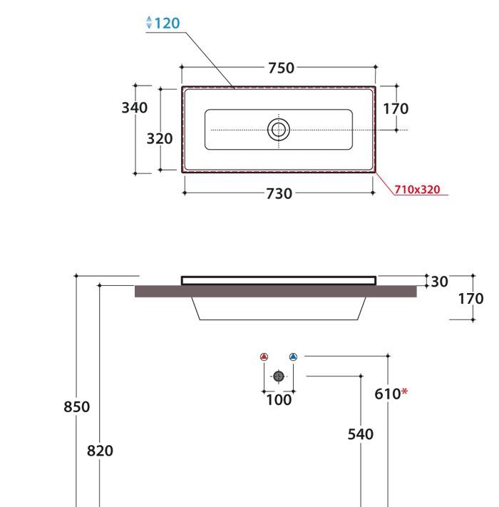 Globo Stockholm, Раковина, FO075.BI