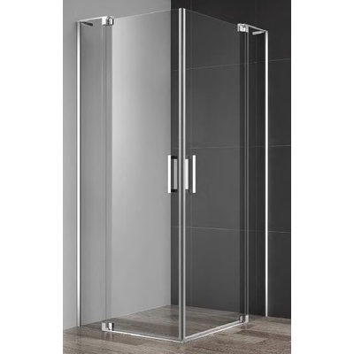 Душевой уголок - Cezares, Slider, 100x100x195 см, SLIDER-A-2-90-C-Cr