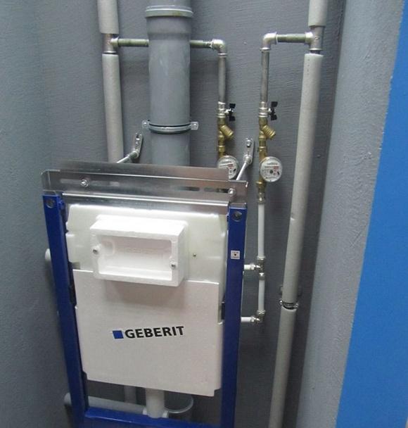 Инсталляция для унитаза - Geberit, Duofix, 12x50x112 см, Sigma 12 Plattenbau 111.362.00.5 / 111.362.00.5