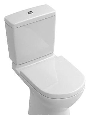 Villeroy&Boch O.Novo, Унитаз компакт, 56611001+576011 01+9M38S101