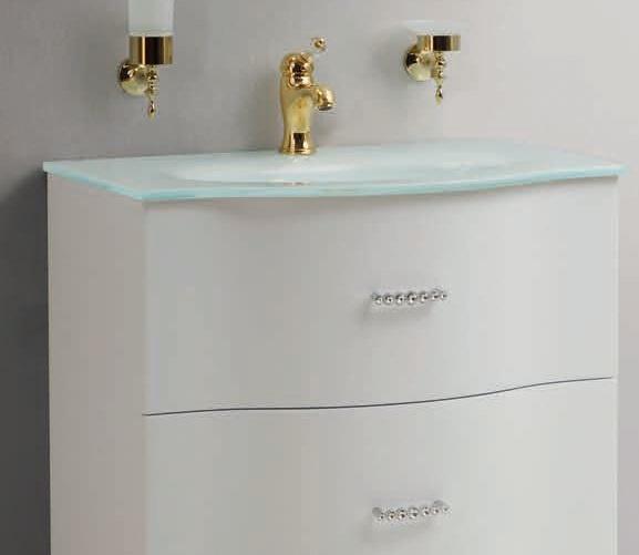 Cezares Petalo, Тумба для раковины, PETALO-1000-2C-SO-BL-P