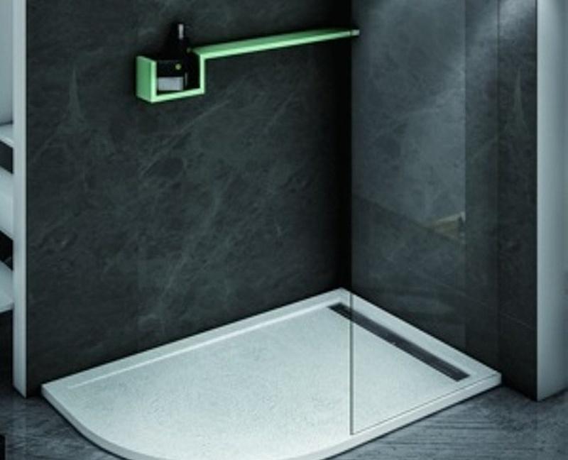 Душевой поддон - Cezares, без коллекции, 90x120x3 см, TRAY-AS-RH-120/90-550-30-W-R