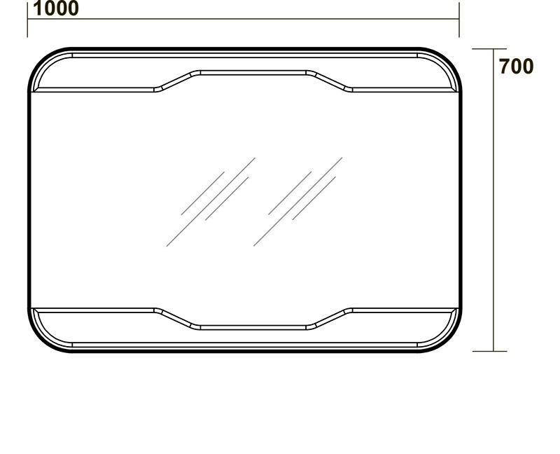 Cezares Atlantis, Зеркало, AT04.04.402