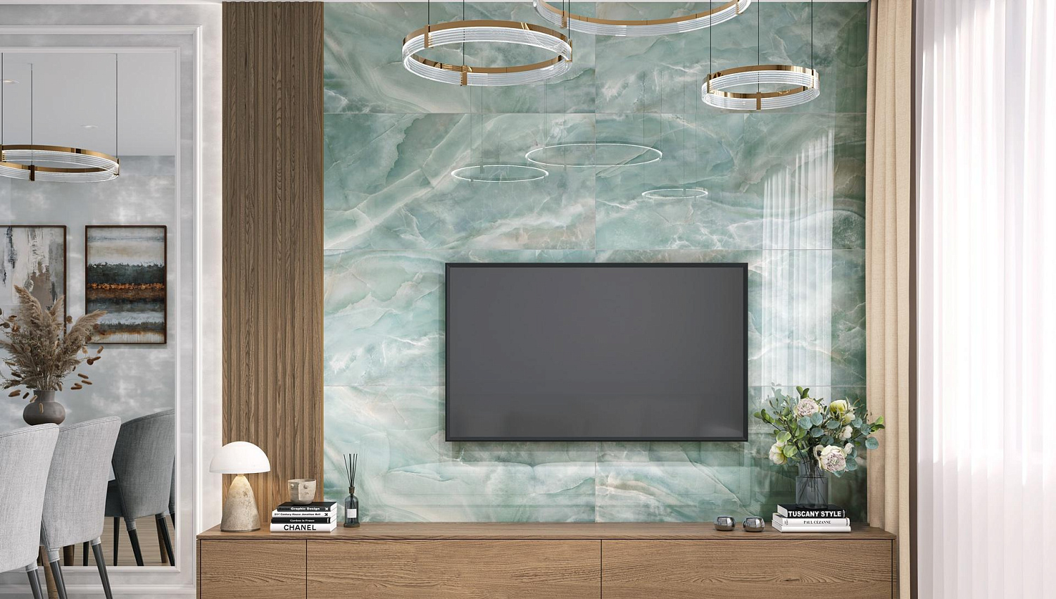 LCM Caspian Onyx, Керамогранит, 60x120 см