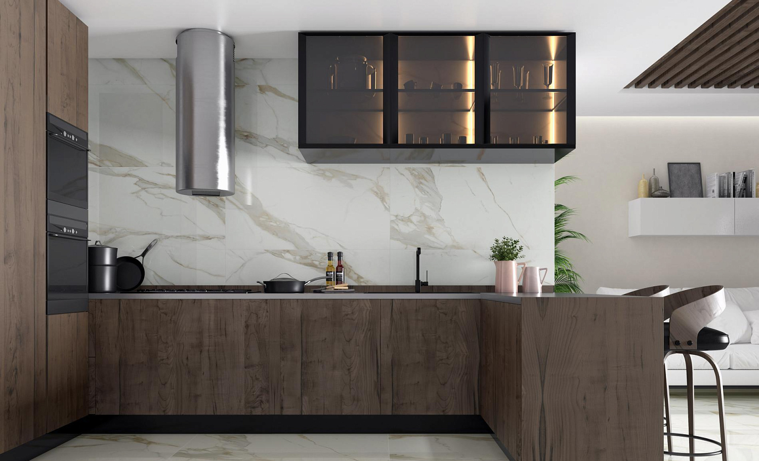 Pamesa Calacata Gold, Керамогранит, 60x60 см