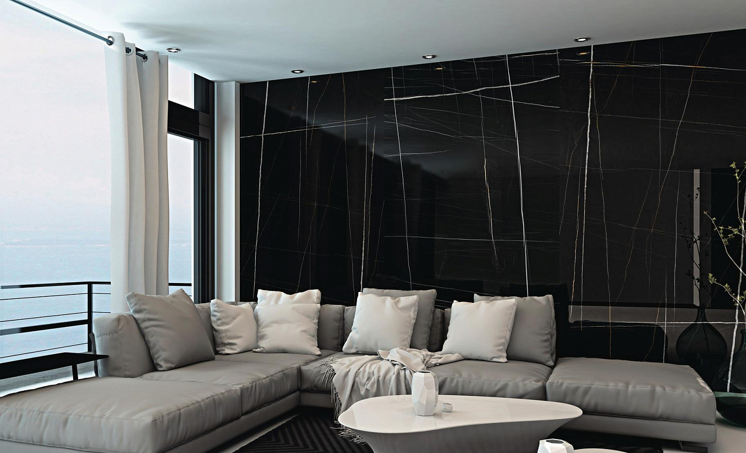 EnergieKer Sahara Noir, Керамогранит, 60x120 см