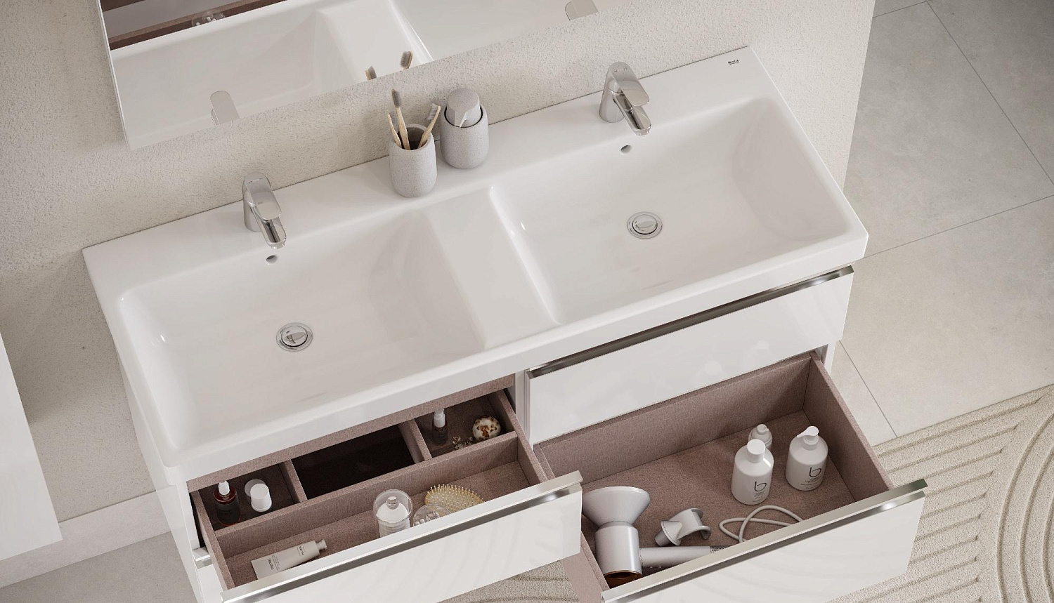 Roca The Gap, Тумба для раковины, ZRU9307637