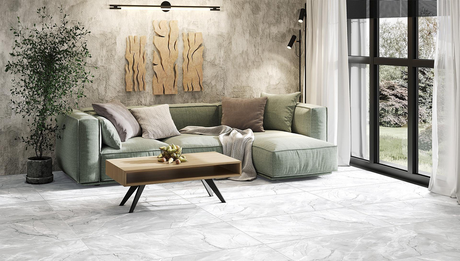 Delacora Canova, Керамогранит, 60x120 см