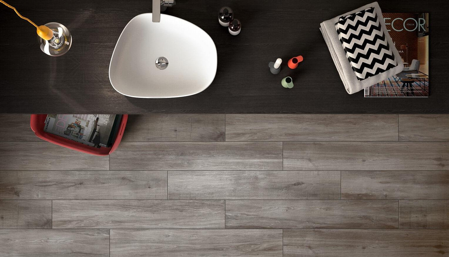Vitra Aspenwood, Керамогранит, 20x120 см