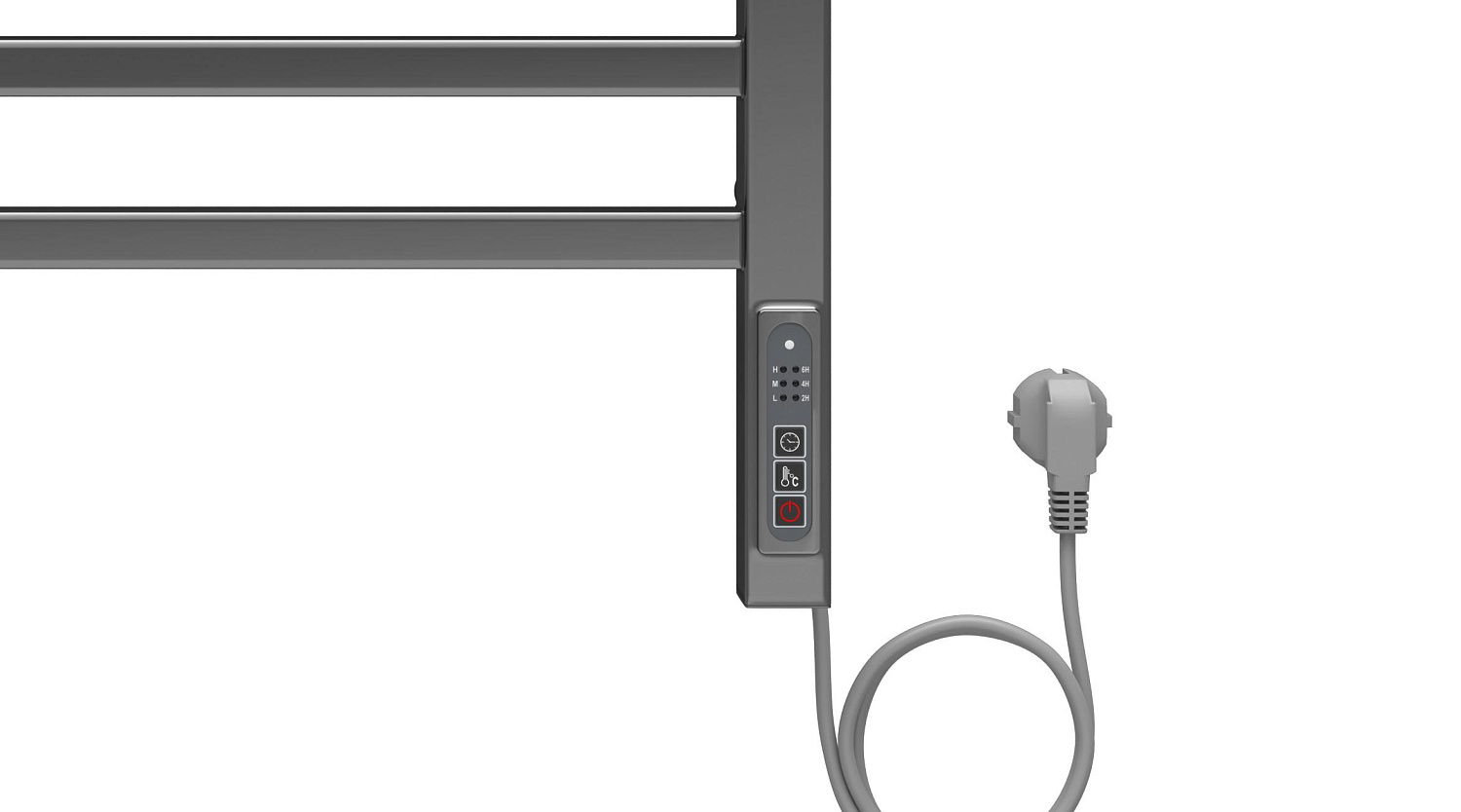 Полотенцесушитель электрический - Aquatek, Бетта, 15.4x50x90 см, AQ EL KRC1090CH