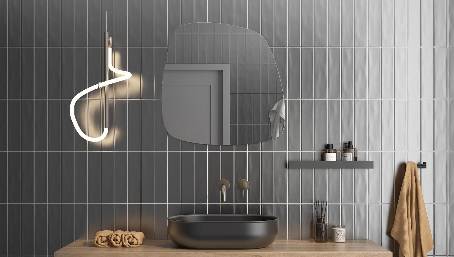 Pamesa Aurea, Настенная плитка, 7.5x30 см