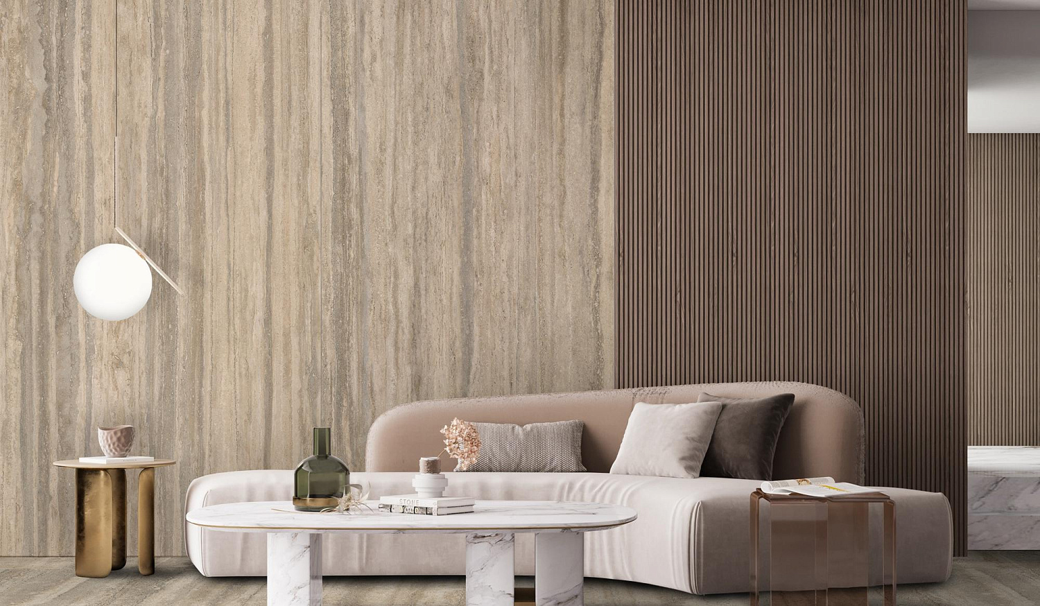 EnergieKer Navona Vein, Керамогранит, 120x280 см