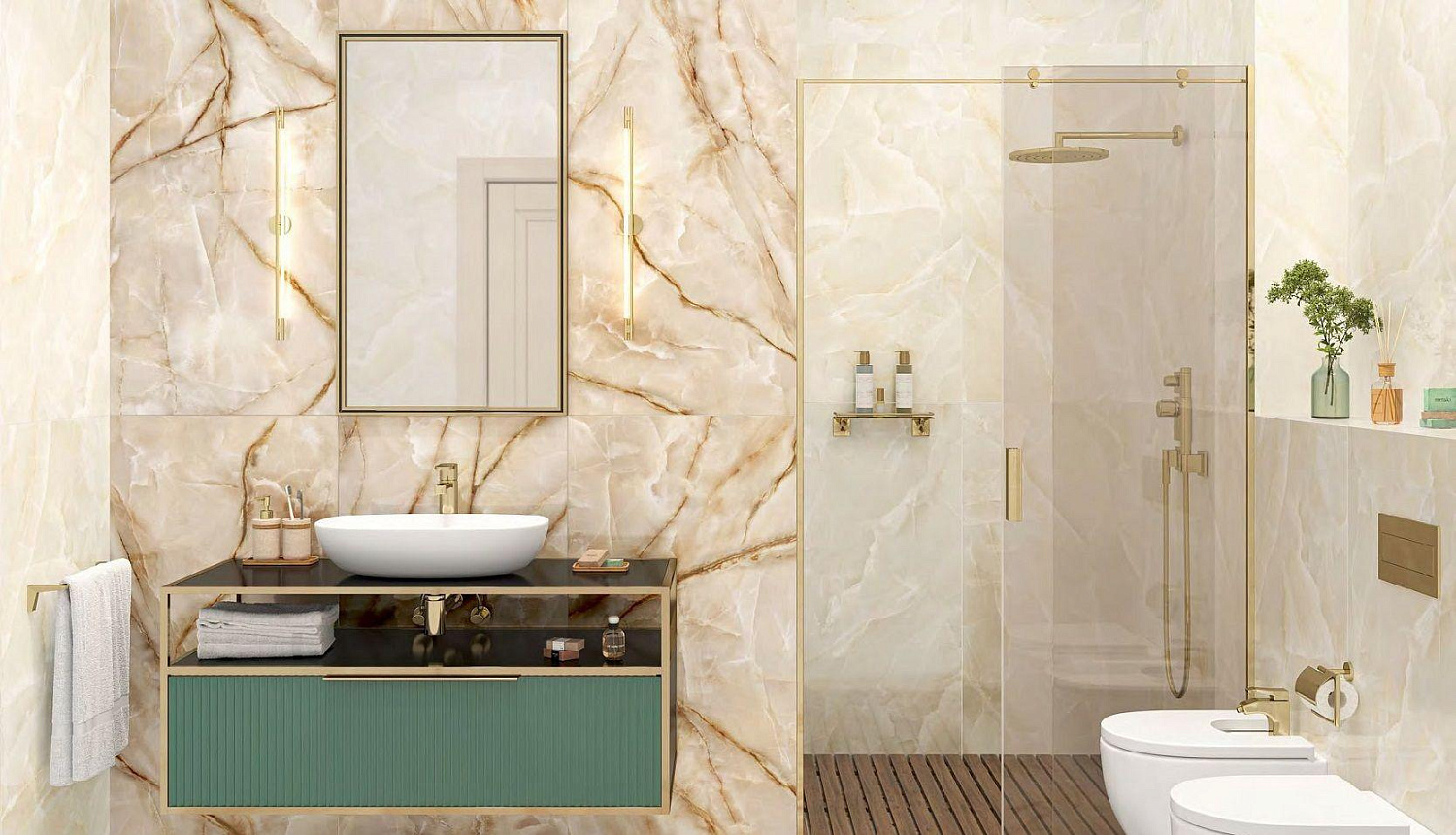 LCM Onyx Royal, Керамогранит, 60x120 см