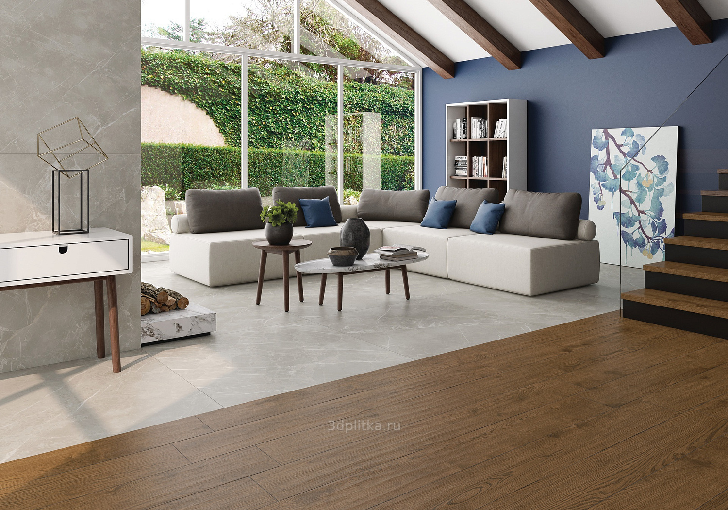 Pamesa Piave, Керамогранит, 45x90 см