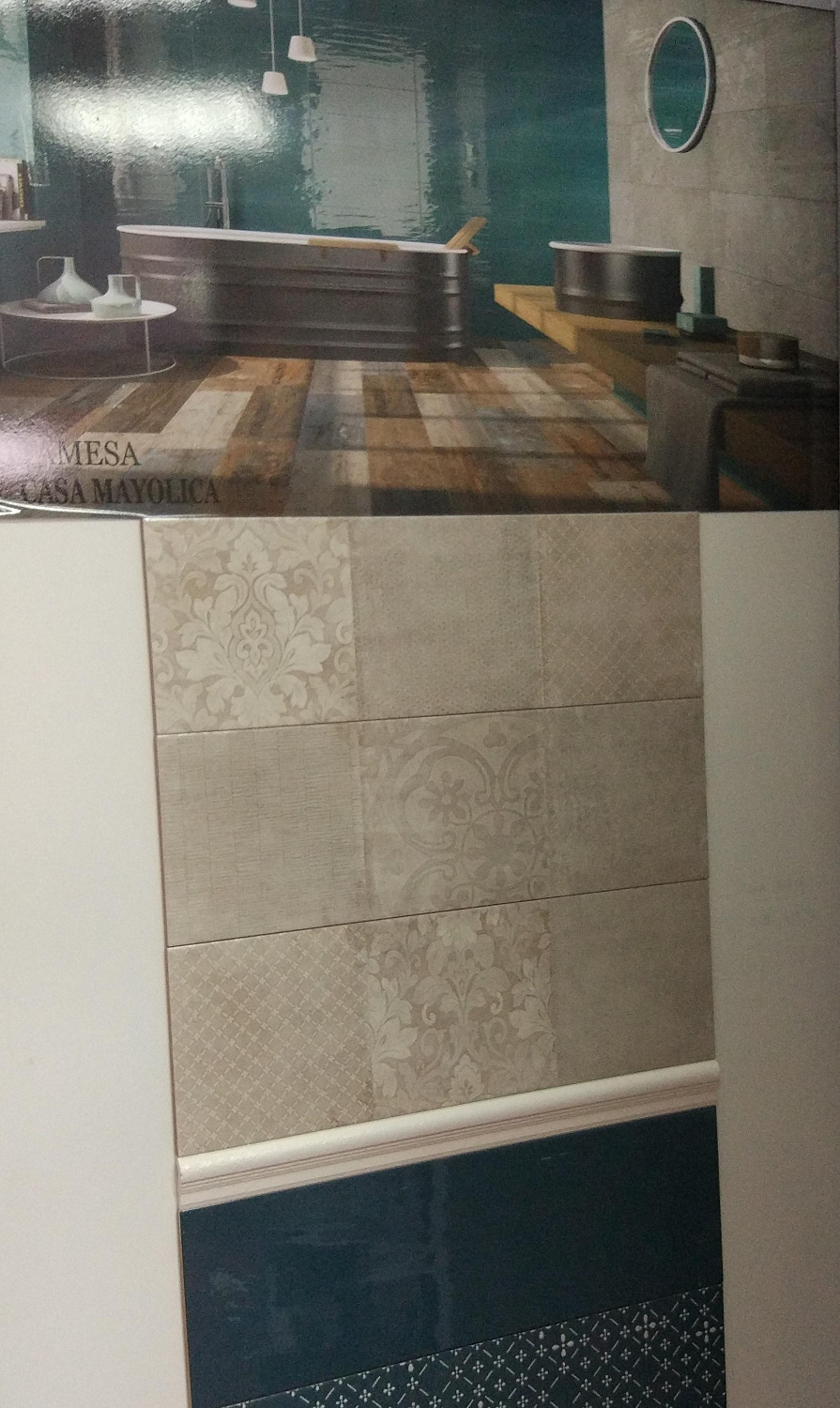 Pamesa Casa Mayolica, Напольная плитка, 20x60 см