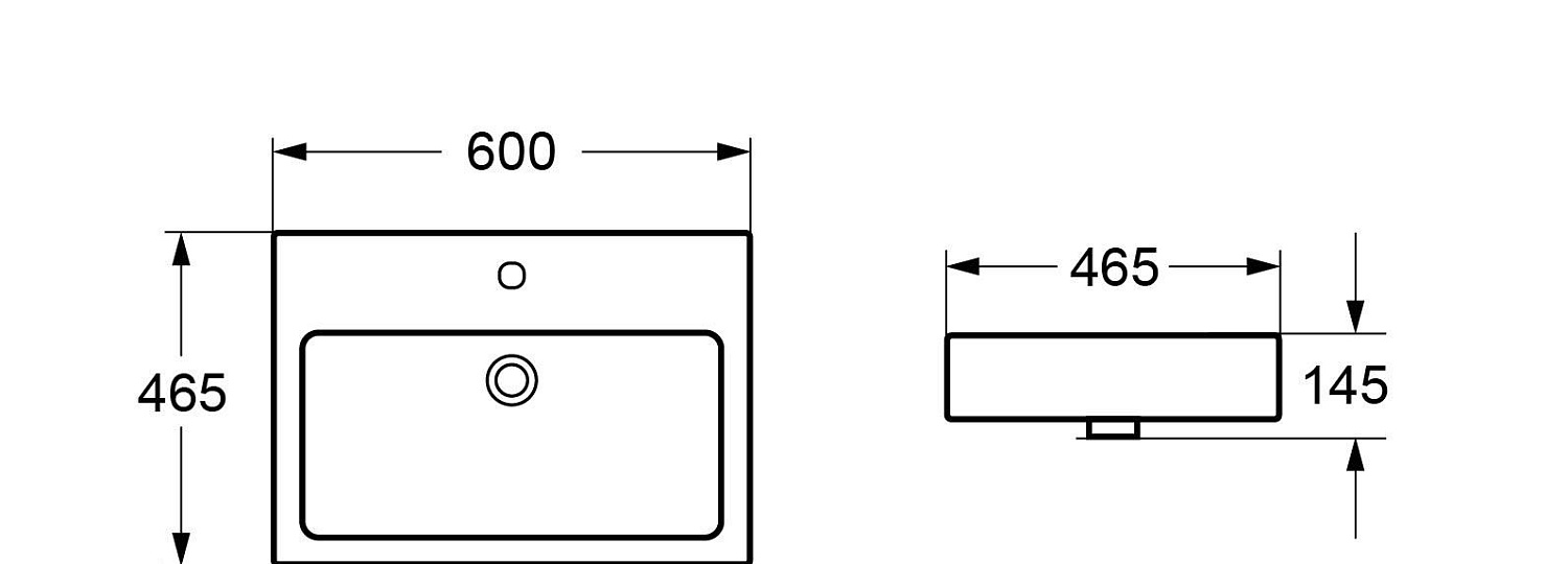 Cezares без коллекции, Раковина, CZR-MIL-60-LVB