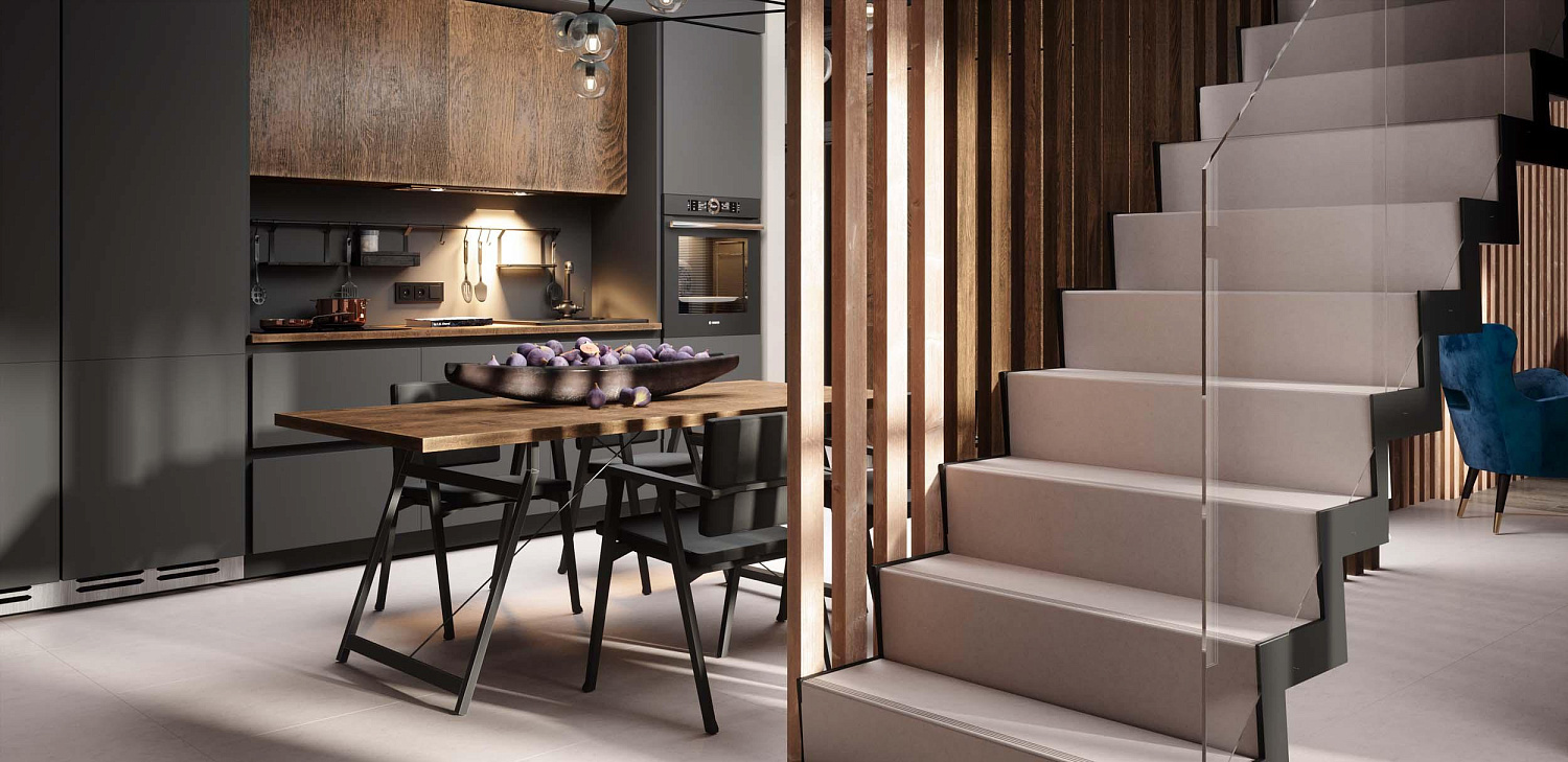 Estima Loft, Плинтус, 7x60 см