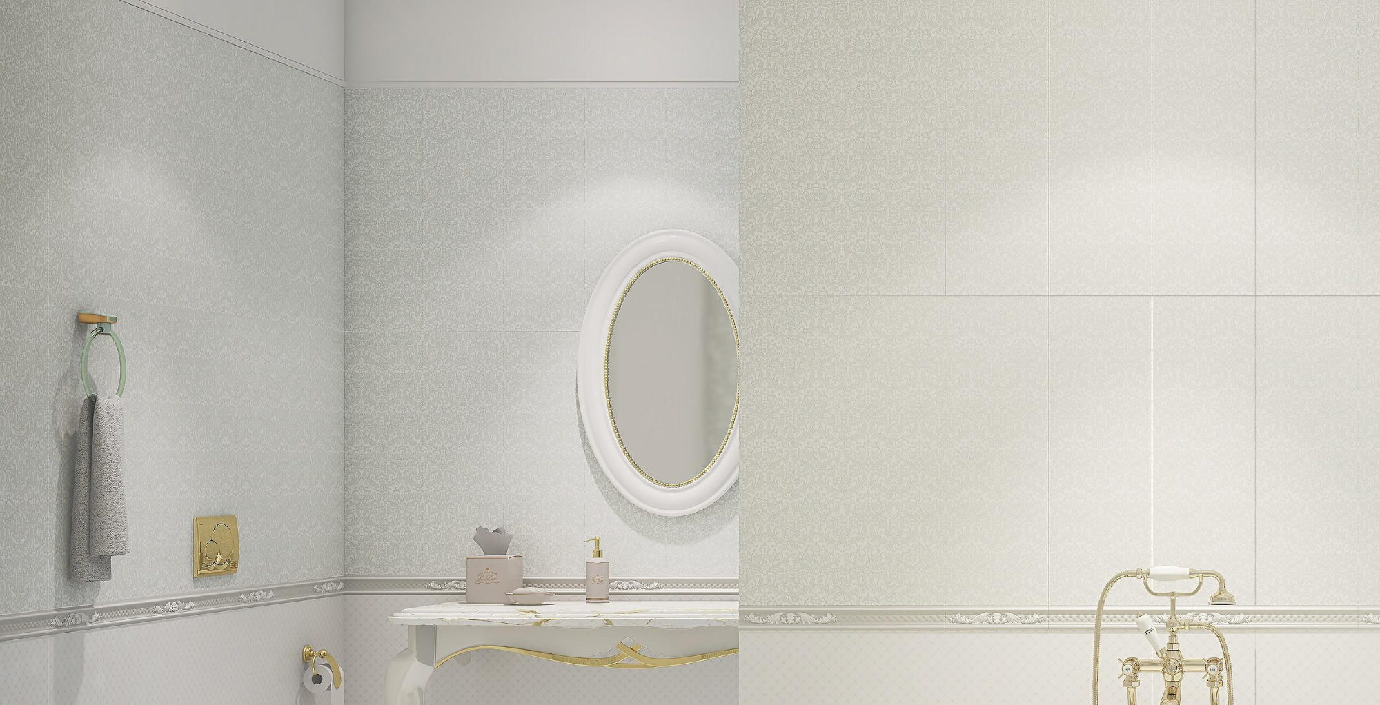 Картинка Delacora Royal, Бордюр, 1.8x25 см