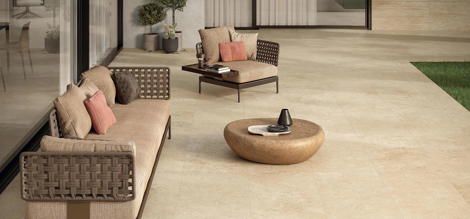 Atlas Marvel Travertine, Керамогранит, 60x120 см