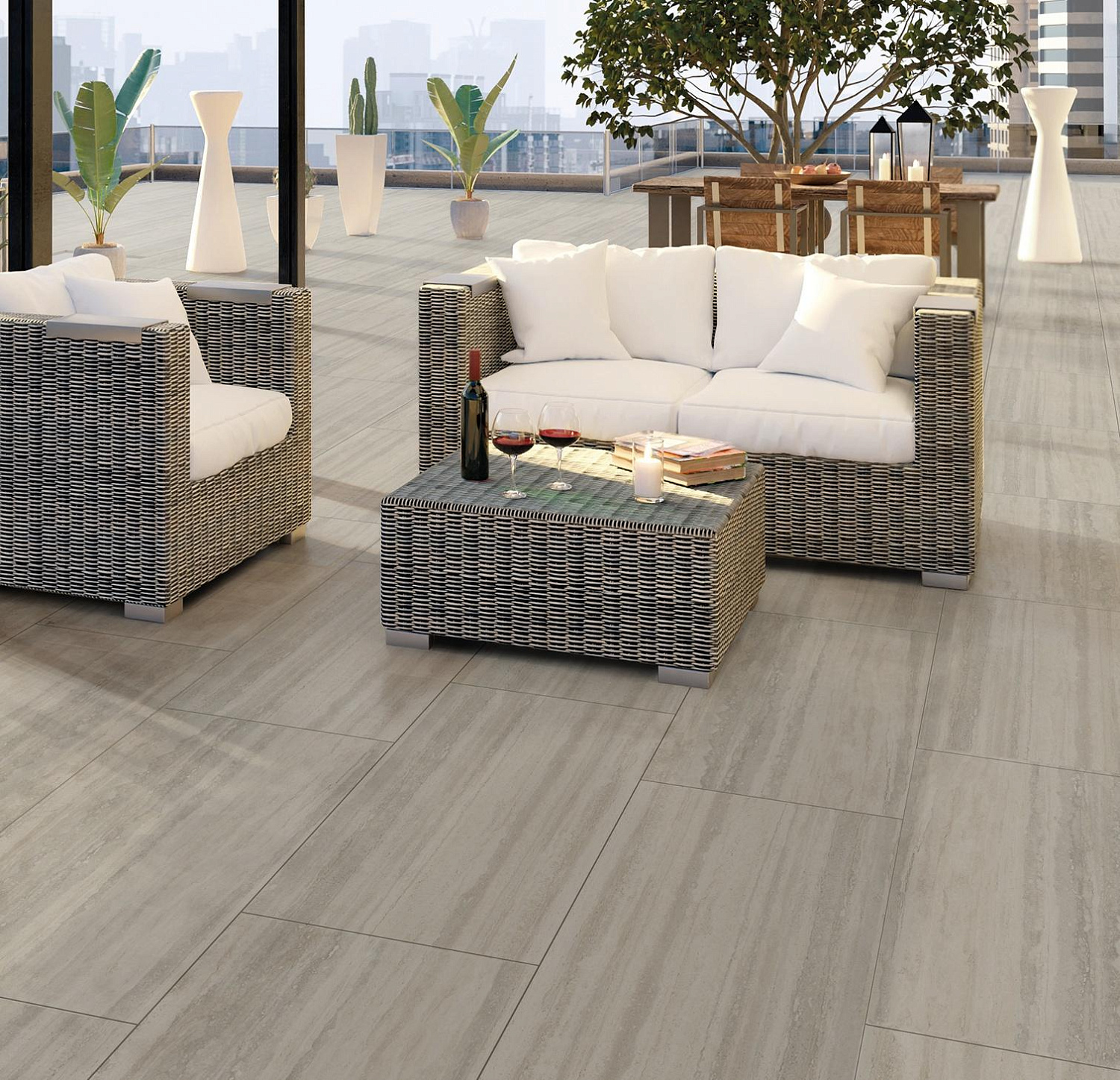 EnergieKer Navona Vein, Керамогранит, 120x280 см