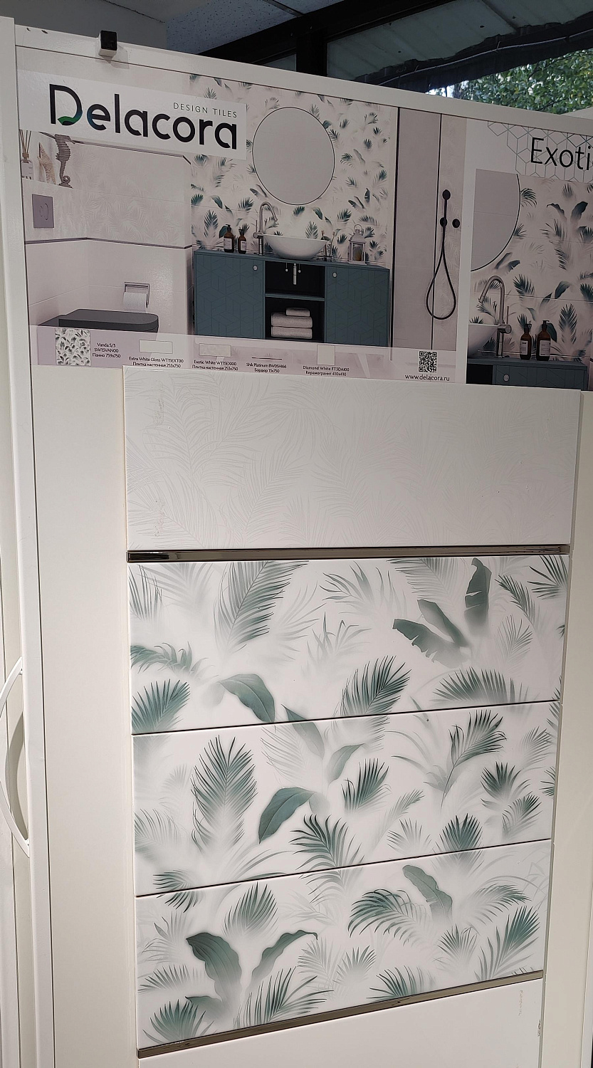 Delacora Exotic, Настенная плитка, 24.6x74 см