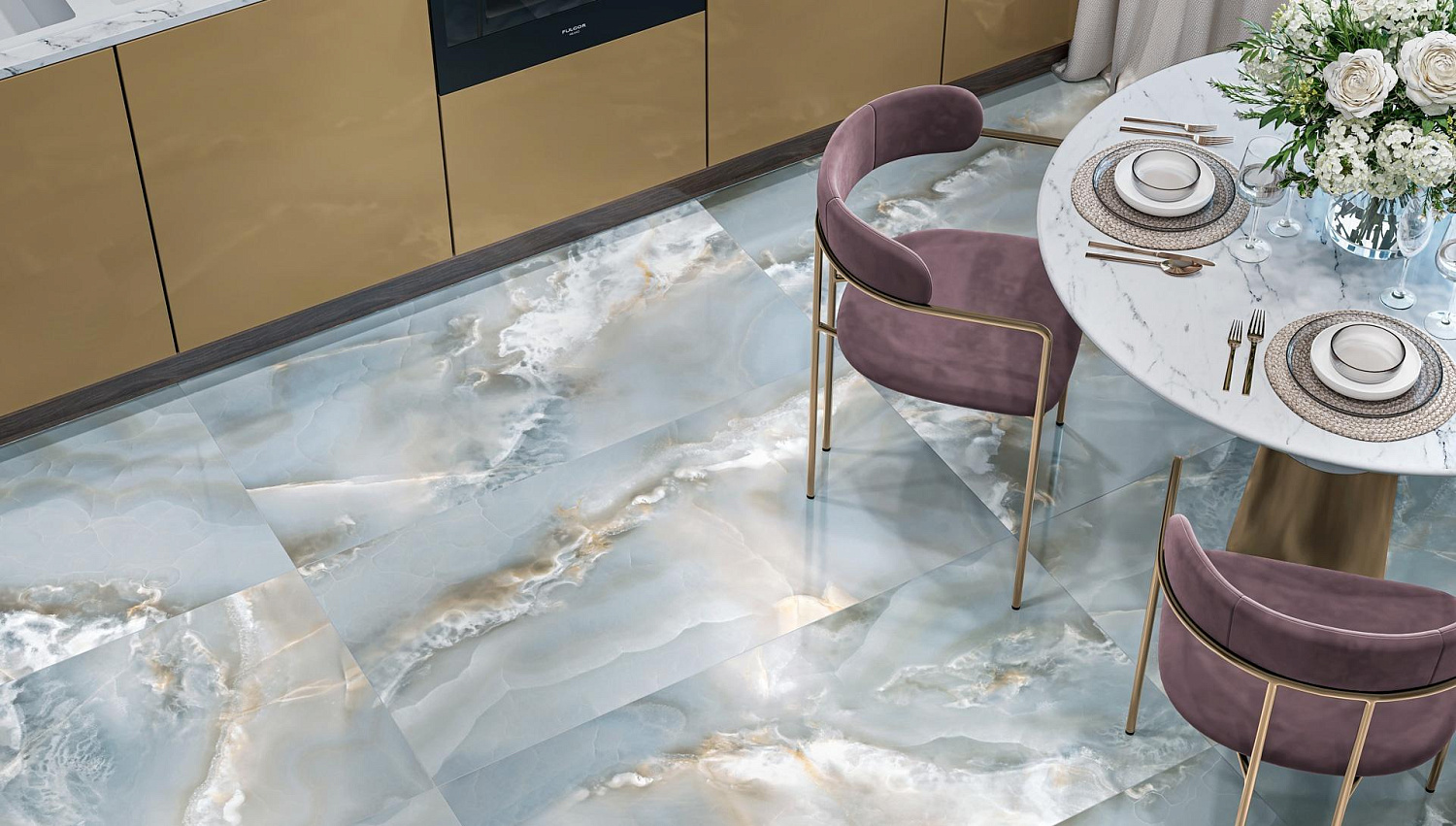 LCM Monaco Onyx, Керамогранит, 60x120 см